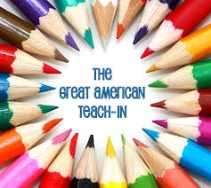 Great American Teach In Tomorrow!!